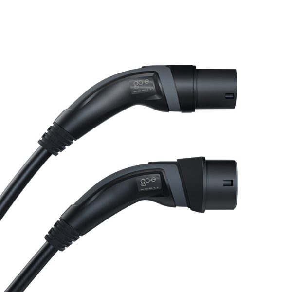 Electric Vehicle Charging Cable - 5M - Black Edition - Plug Type 2 to Type 2 - 32A three phase - 22KW - EVPoint Malta