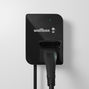 Electric Vehicle Charging Station - Wallbox Cooper SB - 7.4kW - Single Phase - Wall Charger - Type 2 Socket - EVPoint Malta