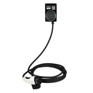 Electric vehicle charging station - EVPoint EV7 - 7.4kW - Single Phase - Wall Charger- Integrated Type 2 cable - EVPoint Malta
